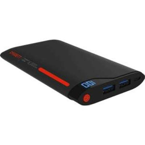Cygnett CY1769PBCHE - Charge Up Polymer Digital 6000MAH 2 Ports /2.1A Red/Grey