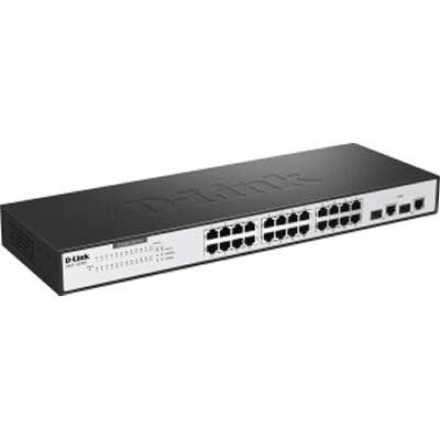 D-Link Systems DES-1026G - DES-1026G 24-Port 10/100 Switch 2 Gigabit Ports Rackmount