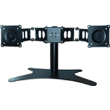 DoubleSight DS-224STA - DS-224STA Dual Monitor Flex Stand Up to 24 inch 22LBS/Monitor