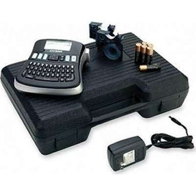 DYMO 1738976 - LabelManager LM210D Desktop Kit Case 2 Tapes AAA Battery AC Adapter