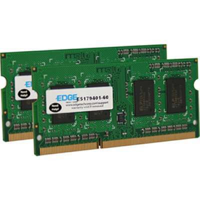EDGE Memory PE22547602 - 8GB (2X4GB) Kit PC310600 DDR3 204-pin SODIMM
