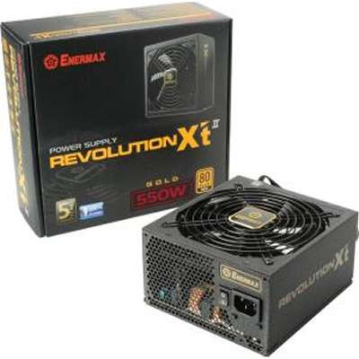 Enermax ERX550AWT - Revolution XT II ERX550AWT 550W ATX12V 80 Plus Gold Certification
