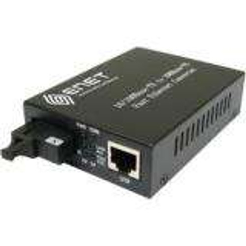 ENET MCFGEBT-MMF-ENC - 10/100/1000BT to 10/100/ 1000 MMF SC 550M Media Converter
