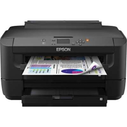 EPSON C11CC99201 - WorkForce WF-7110 AIO Inkjet Printer 18/10PPM 4800X2400 DPI USB 13X19 4CLR