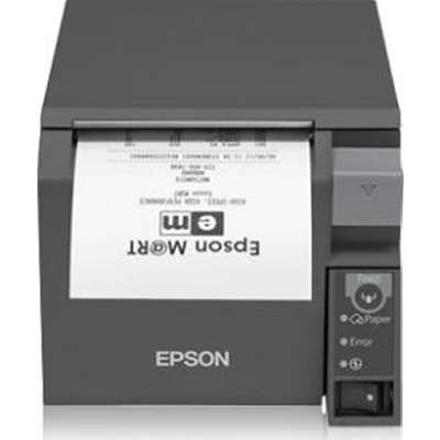 EPSON C31CD38A9982 - T70II Space-Saving Mpos Serial /USB Dark Grey with Power Support Therm