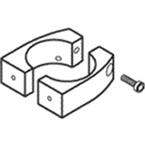 Ergotron 60-199-003 - Split Pole Mount Bracket for 2"-round pole (Aluminum)