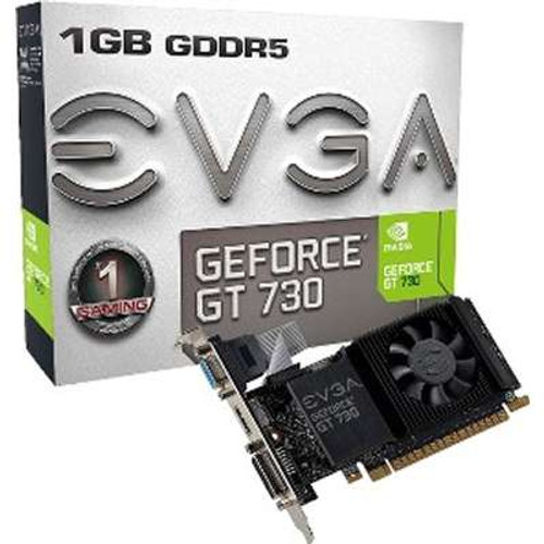 EVGA 01G-P3-3730-KR - Evga Geforce GT 7301GB GDDR5 Low Profil