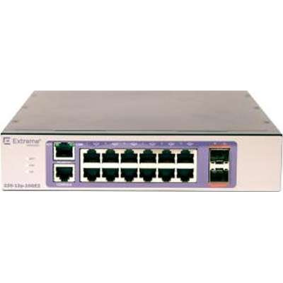 Extreme Networks Inc. 16561 - ExtremeSwitching 220 Series 220-12p-10GE2 Switch - 12 Port - Managed - Rack-Mountable