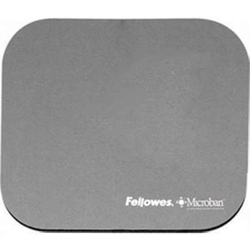 Fellowes 5934001 - Mouse Pad with MICROBAN Protection-Silver