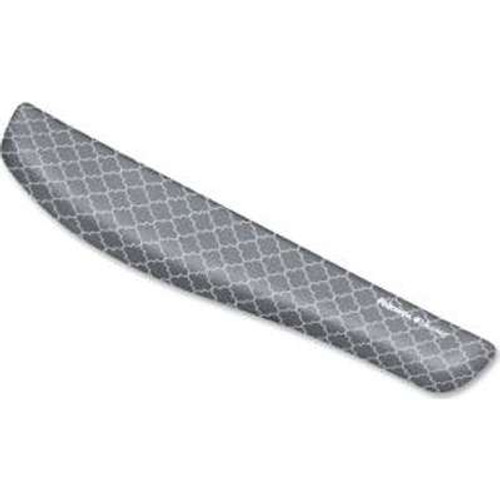 Fellowes 9549801 - Plushtouch Keyboard Wrist Rest Gray Lattice
