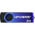 Hyundai Technology MHYU2B16G - 16GB USB 2.0 High Speed Flash Drive Blue