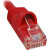 ICC ICPCSJ25RD - Patch Cord Cat 5E Molded Boot 25FT. Red