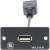 Kramer Electronics WU-AA - USB-A to USB-A Insert