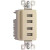 Legrand TM8USB4ICC6 - PS Quad USB Charger Ivory