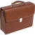 McKlein USA 15144 - Mckleinusa Ashburn Brown Leather Laptop Case