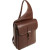McKlein USA 25414 - Sabotino Cognac Leather Vertical Messenger Bag