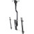 MW ProductsHD125CM64 - Drop Pipe Ceiling Mount 125LB Mount to 600X400 Cable Management
