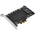 SIIG Inc. SC-SA0T11-S1 -  PCIE SC-SA0T11-S1 SATA 6GB/S 3I+1 Hybrid Adapter with SSD Socket