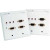 Smart-AVI XTWALLS -  UXGA/YUV/Yc Audio RS-232 IR Wall Plate CAT5 Extender