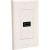 StarTech.com HDMIPLATE -  Female HDMI Wall Plate White