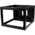 StarTech.com RK619WALLOH -  6U 22 inch Depth Hinged Open Frame Wall Mount Server Rack