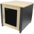 StarTech.com RKQMCAB12 -  12U Quiet Office Server Cabinet with Wood Finish Casters and Fans