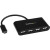StarTech.com ST4200MINIC -  4-Port USB-C Hub - Mini Hub - USB-C to 4x USB-A - USB 2.0