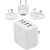 StarTech.com USB4PACWH -  4-Port USB Wall Charger - International Travel - 34W/6.8A - White