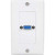 StarTech.com VGAPLATE -  Single Outlet (F) VGA Wall Plate White