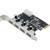 SYBA Multimedia Inc SD-PEX20133 -  Syba IO Card SD-PEX20133 USB 3.0 4 Port PCIE Vli VL80X Chip Maximum 5GBPS RTL