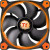 Thermaltake CL-F038-PL12OR-A -  Fan CL-F038-PL12OR-A Riing 12 LED Orange 120X120X25MM 1500RPM LNC
