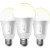 TP-LINK LB100 TKIT -  3-Pack Smart Wi-Fi A19 LED Bulb 2700K Dimmable White No Hub Required 50W Equivalent 2