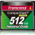 Transcend TS512MCF200I -  512MB CF200I Industrial Temperature CompactFlash Card