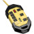 TRIPP LITE TLM812GF - Tripp Lite 8-Outlet Safety Power Strip with GFCI Plug & 12ft Cord Yellow