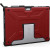 Urban Armor Gear (UAG) UAG-SFPRO4-RED-VP - Urban Armor Gear Surface Pro 4 Case-Red/Black-Visual Packaging Composite