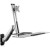 V7 WWSS1GS-1N -  Sit-Stand Wall Mount Gas Spring 1 Display 13-32 inch 81.3CM