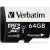 Verbatim 44084 -  64GB Microsdxc Class 10 Uhs-1 Memory Card