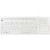 AKB-270UW - Adesso SLIMTOUCH270 Antimcrobial Touch Pad Waterproof White Silicone Keyboard
