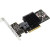 ASUS PIKE II 3008-8i - Asus Controller Card Pike II 3008-8I 8 Port SATA III/SAS II Support RAID 0/1/10/1e Brown
