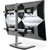 Atdec VFS-Q - Visidec VFS-Q Freestanding Quad Mount Desk Stand for Four 24" Monitors