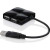 Belkin F4U019vBLK - 4 Port USB 2.0 Travel Hub NPS Black Clamshell