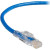 Black Box C6PC80-BL-10 - TAA Gigatrue 3 CAT6 550-MHz Patch Cable (UTP Lockable Slimline Gray 10-Ft.