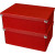 Black Box PNS04LSRD2 - Samsill / Microsoft Med Document Box Red 2-pack
