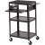 Bretford Manufacturing A2642DNS-E5 - Adj AV Cart Pullout Shelf-5 inch Wheels with Electric