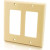 C2G 3726 - Decorative Double Gang Wall Plate - Ivory