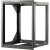 C2G 14618 - 12U Hinged Wall Mount Open Frame Rack - 18" Deep (TAA Compliant