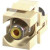 C2G 28744 - Snap-In Yellow RCA F/F Keystone Insert Module - Ivory