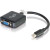 C2G 54315 - 8" Mini Displayport to VGA M/F Black