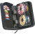 Case Logic CDW-92 - Nylon CD Wallet holds 92 CDs - Black