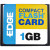 EDGE Memory PE188993 - 1GB Edge Premium Compact Flash Card (CF)